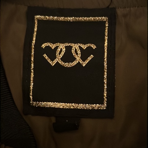 Women’s Streetwear Zipper Long Aviator Coat Windproof Jacket Funky Retro Patches - Picture 5 of 13